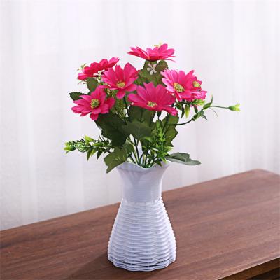 China Cheap Home Decorative Plastic Fake Wall Chrysanthemums Price Decoration Artificial Flower for sale