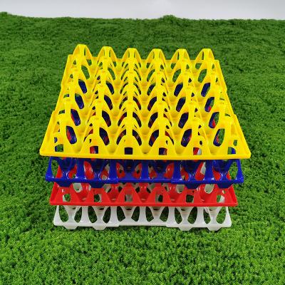 China Eco Friendly Egg Tray For Agricultural Egg Packing Red Yellow Blue White Colors 30 Holes for sale