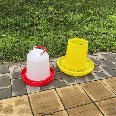 China Plastic Manual Poultry Feeder and Drinker for Farming Broiler Chicken Automatic Feeding Plastic Chicken Drinkers And Fee for sale