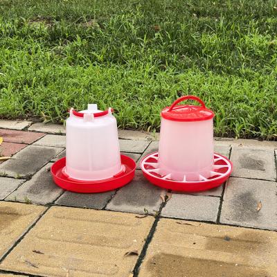 China Waterproof Plastic Poultry Feeder For Chickens Ducks Geese Turkeys Automatic Pet Feeder for sale