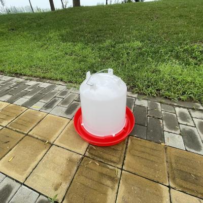 China Cylindrische vogels Boer plastic pluimvee drinker duurzaam Te koop