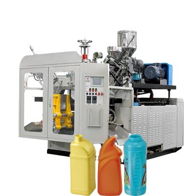 China New automatic plastic bottle and vegetable factory oil jerry can drum blow molding machine for making laundry bottle for sale