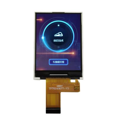 China 2.4 inch Full Color TFT LCD Screen Display 240x320 dots 24pin 16-bit parallel for sale