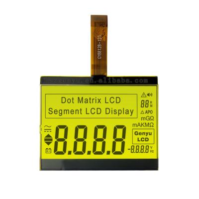 China angepasste COG-LCD-Display Dot Matrix Liquid Crystal Display FSTN Transflective zu verkaufen