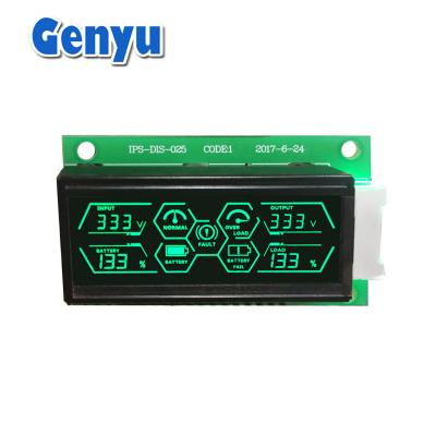 China Display LCD VA transmissor negro negativo HT1621 Driver RGB LED Backlight à venda