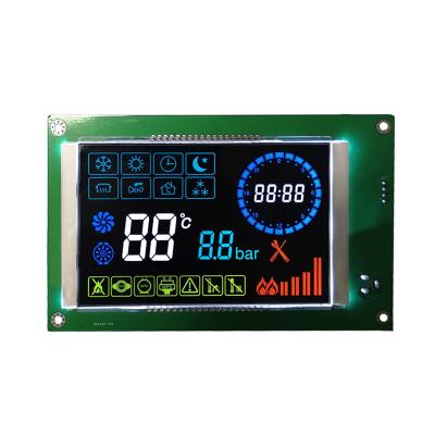 China VA-LCD-segment-displaymodule chip aan boord kleurenpictogrammen 5,0V hoog contrast Te koop