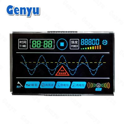 Китай Цветовые сегменты Белое фоновое освещение VA LCD дисплей 40 PIN Для медицинского устройства продается