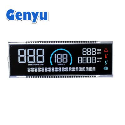 China 4.5 Inch VA Type LCD  Panel 7 14 Segment LCD Display For Portable Energy Storage for sale