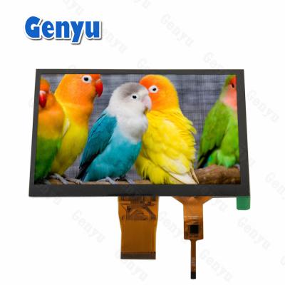 中国 7インチ TFT LCDタッチスクリーン 800x480 50ピン RGB インターフェイスソケットタイプ 販売のため