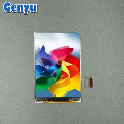 China 3.5 Zoll HVGA TFT LCD-Display 320x480 Pixel 12 Uhr ILI9488 39PIN zu verkaufen