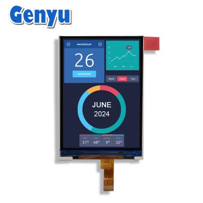 China 12pin 3.5 Inch TFT LCD Display Screen 320x480 Resolution ST7365 SPI Interface for sale