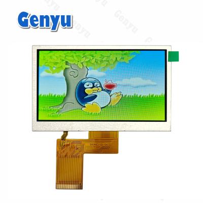 Cina 4Display LCD TFT da 0,3 pollici 480x272 Risoluzione RGB 40PIN FPC Bianco normale in vendita