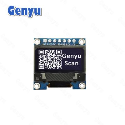 China SPI Interface 0.96 Inch OLED Display Module 128*64 Pixels SSD1306 Driver for sale