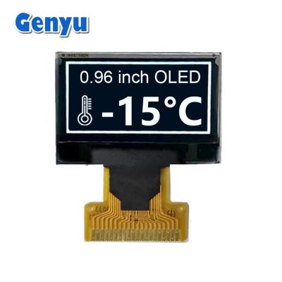 China Display OLED compacto de 0,96 pulgadas 128x64 SSD1315 20pin Soldadura FPC en venta