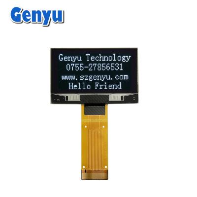 China High Contrast 1.54'' OLED Display White Color 128x64 Resolution SPD0301 24pin FPC for sale