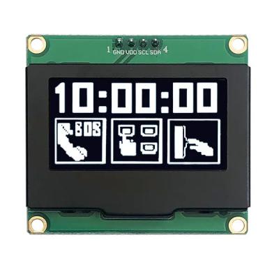 Cina 1.54 pollici OLED Display Module Bianco Colore 128x64 Pixels SSD1309 Interfaccia I2C in vendita