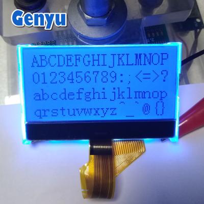 China 2.7 Zoll 128x64 Grafik-LCD-Display FSTN COG Blaue Hintergrundbeleuchtung 3.3V 26PIN FPC zu verkaufen