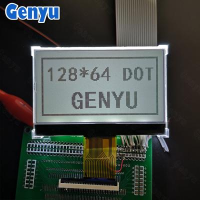 China 2.9 Zoll 128x64 Grafik-LCD-Display FSTN Schwarz-Weiß Transflexive 18PIN SPI-Schnittstelle zu verkaufen