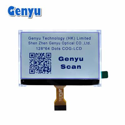 China 2.7 Zoll LCD-Bildschirm 128x64 Grafik-LCD-Display FSTN Weiß Hintergrundlicht 20PIN FPC zu verkaufen