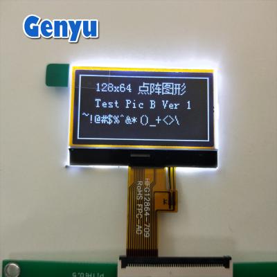 Chine 1.46 pouces 128x64 Affichage graphique LCD FSTN négatif UC1701 14PIN Interface SPI à vendre