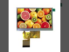 TN 4.3 Inch TFT LCD Panels 6 O‘clock 480x272 Dots ST7282 40PIN RGB Interface