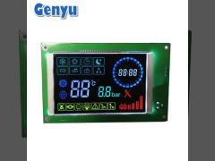 VA LCD Segment Display Module Chip On Board Color Icons 5.0V High Contrast