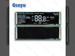 Black VA LCD Display Seven Segment 5V LCD Screen For Golf Equipment