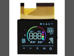 4.5V VA LCD Display Color Black Segment Panel 72PIN FPC Connect For Air Purifier