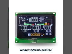 Custom Segment LCD Display 4.3 Inch VA Black Screen White Backlight 5.0V