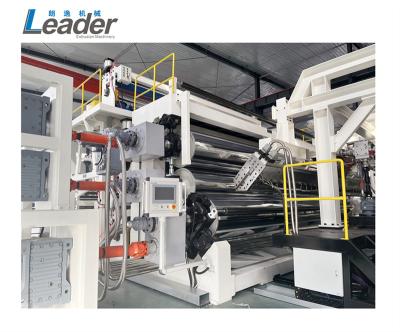 China Custom Sheet PE Geocell HDPE Sheet Extruder HDPE Extrusion Line for sale