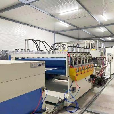 China Sheet PC Hollow Sheet Extrusion Line India, Russia, Kazakhstan, Uzbekistan for sale