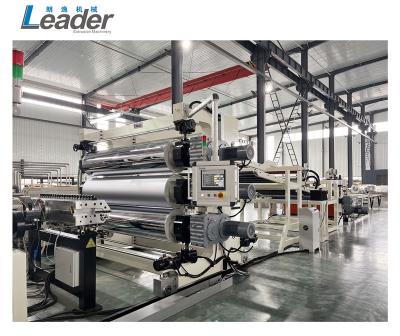 China Sheet PVC Cable Banner Fabric Extrusion Line India, Russia, Kazakhstan, Uzbekistan for sale