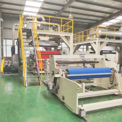 China Available Filament 1600mm PP Meltblown Melt Blown Fabric Extrusion Production Line for sale