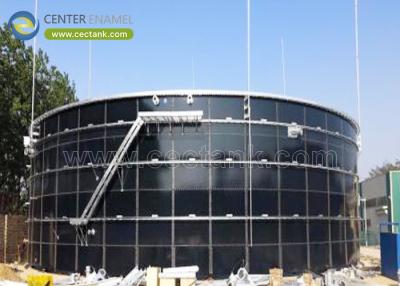 China Glass Coated Steel Industrial Water Tanks / 50000 gallon water storage tanks for sale