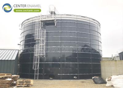 China Vidrio fundido a acero Tanques de agua / Silos de almacenamiento de granos Azul oscuro en venta