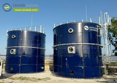 China Glass-Fused-to-Steel (GFS) Bolted Sludge Storage Tanks with a 30-Year Service Life for sale