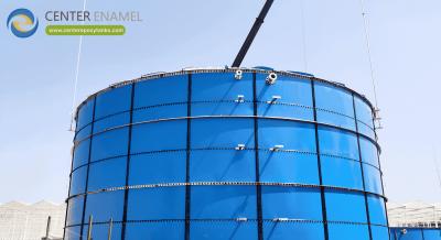 China Corrosion-Resistant Epoxy-Coated Steel Tanks For Efficient Mesophilic Farm Digesters for sale