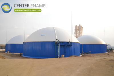 China Modern Double Membrane Roof In Biogas Tanks Manufacturer for sale