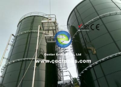 China Enamel Coated Bolted Storage Tanks For Waste Water Plants Constructions & Electro - Mechanical Supply for sale