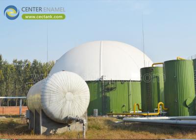 China Tanques de almacenamiento de biogás rápidamente instalados con bajo costo del proyecto en venta