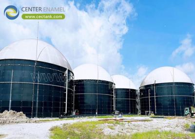 Chine Réservoirs de stockage de biogaz en verre fondu en acier: résistance supérieure à la corrosion et faible coût d'entretien à vendre