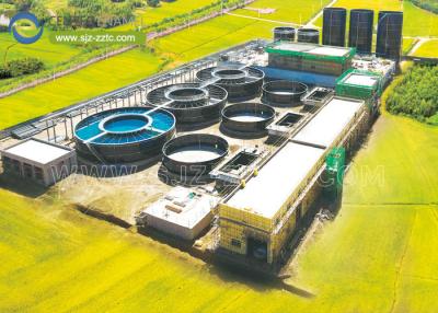 China Center Enamel Provides Anaerobic Digester Tanks for Kuwait Biogas Project for sale