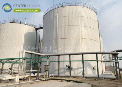 China Center Enamel Provides Anaerobic Digester Tanks For Lebanon Biogas Project for sale