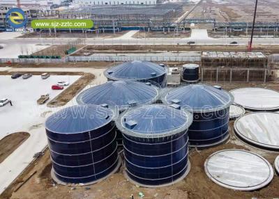 China Center Enamel Provides Anaerobic Digester Tanks For Myanmar Biogas Project for sale