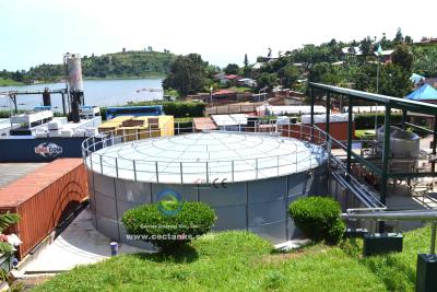 China Anaerobic Digestion ( AD ) Tanks For Biogas Project Easy To Clean for sale