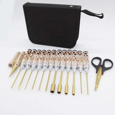 China 2018 Newest Design 14in Handle Comfortable 1 Hex Tool Bag Toy Screwdriver Set Gold Multifuncation Precision Hex Screwdriver Tool Kit for sale