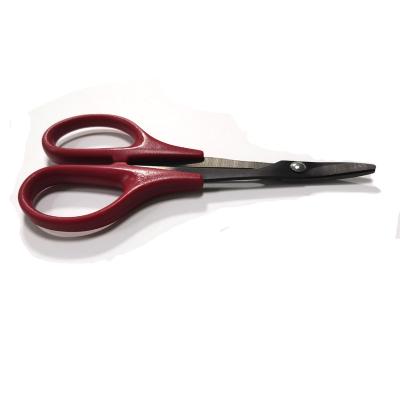 China RC Racing Car Body Shell Scissor Cutter Lexan Shear Tool Curved Scissors with Black Titanium Coated Blades for sale