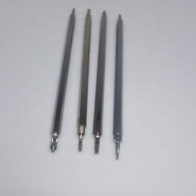 China Double Head HSS 110mm Screwdriver Bits /cross/slotted /Phillips Head Screwdriver Bits Torx/Flat Tips for sale