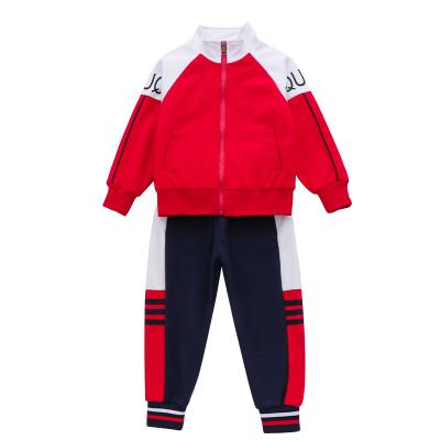 China School kindergarten primary school students school uniforms spring and autumn winter sports tracksuit custom new for sale