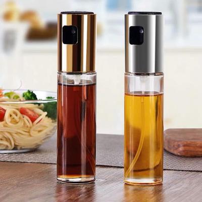 China Hot Selling Useful Cooking Tools Stainless Steel Amazone Oil Bottle New Frying Oil Soy Sauce Vinegar Storage Leakproof Dispenser Condiment Set for sale